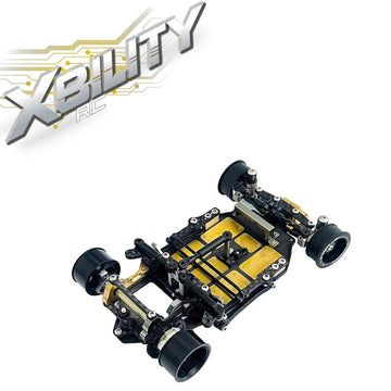 Xbility Simple Front 1/28 RWD Chassis (Without Servo)