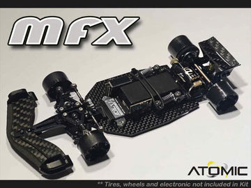 Atomic MFX 1/28 F1 Competition Chassis Kit (with Lexan Body)