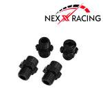 Nexx Racing 17mm Hex Wheel Adapters for Traxxas 1/10 Jato - Black