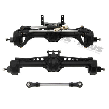Meus Racing Plastic Nylon Portal Axles Front Rear Axle for Axial SCX10 SCX10 II 1/10 RC Car Upgrade Parts