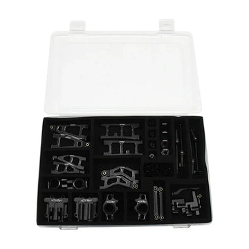 Furitek AluminaSpeed Ultimate Upgrade Aluminium Combo in BLACK color for 1/18 Arrma TYPHON and GRANITE GROM