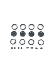 HobbyPlus Deep Star 1.2" Beadlock Wheel (4pcs) - Black
