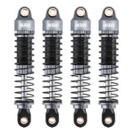 INJORA 53mm Threaded Oil Shocks For 1/18 Redcat Ascent18 - GREY - HeliDirect