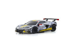 Kyosho MINI-Z RWD MR-04 readyset CHEVROLET® CORVETTE® C8.R Chrome / Yellow Kyosho America 20th Anniversary