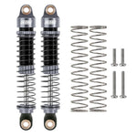 INJORA 59mm Long Threaded Oil Filled Shocks for 1/18 TRX4M (2pcs) - GREY - HeliDirect