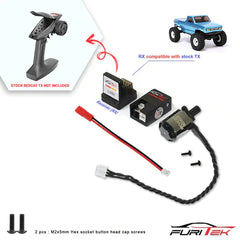 FURITEK STARTER 2S BRUSHLESS POWER SYSTEM WITH RECEIVER FOR REDCAT ASCENT-18 - HeliDirect