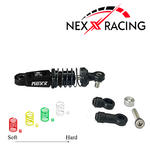Nexx Racing Dual Spring Center Oil Shock Premium - BLACK - HeliDirect