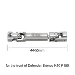 INJORA 1 pcs Stainless Steel Drive Shaft for 1/18 TRX4M Mods
