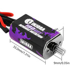 INJORA 180 PRO Brushed 48T Purple Motor with Steel Pinion for 1/18 TRX4M (INM11) - HeliDirect