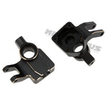 Meus Racing Brass Portal Steering Knuckles For Axial 1/18 UTB18 - BLACK - HeliDirect
