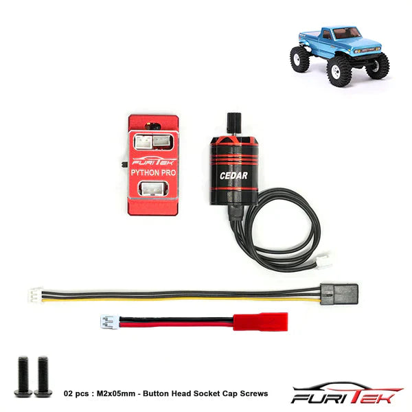 FURITEK TORPEDO BRUSHLESS POWER SYSTEM FOR REDCAT ASCENT-18 - HeliDirect