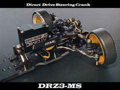 Atomic DRZ3 MS RWD Drift Chassis Kit (No Electronic) With AGFRC Aluminum Case 20T High Precision 3KG 0.052Sec MG 7g Micro Digital Servo
