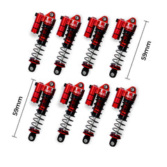 Nexx Racing 59mm Long Reservoir shocks (8pcs) for Terranaut 8x8