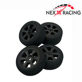 Nexx Racing Foam Tire Set (4pcs) for Losi 1/24 Micro-B