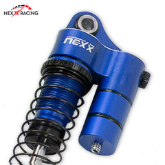 Nexx Racing 53mm Reservoir shocks (4pcs) for 1/18 RC Crawler Redcat Ascent18 - BLUE