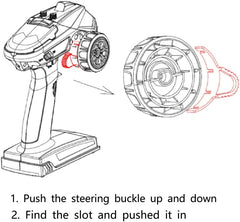 DUMBORC X6 6 Channel Surface Radio with Receiver P6FG Built-in Gyro