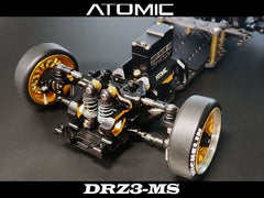 Atomic DRZ3 MS RWD Drift Chassis Kit (No Electronic) With AGFRC Aluminum Case 20T High Precision 3KG 0.052Sec MG 7g Micro Digital Servo