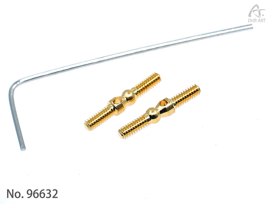 Drift Art Middle Turnbuckle with Ball 2pcs - HeliDirect