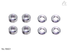 DriftART M2 Aluminum Spacer Set – 2 mm(4pcs), 1mm(4pcs) For DA4