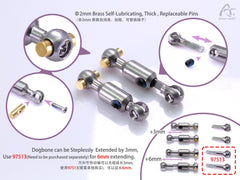 DriftART4 Factory Assembled Chassis + CNC Alloy Steering Knuckle & Rear Hub