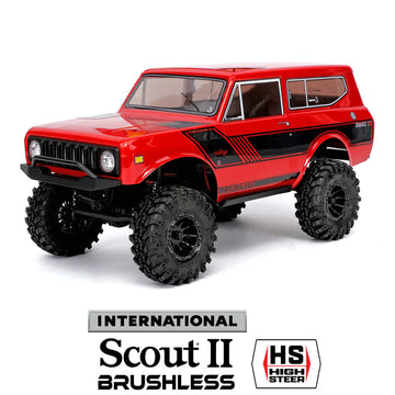 Redcat Ascent-18 International Scout II Brushless - 1/18 Scale Brushless Electric Rock Crawler