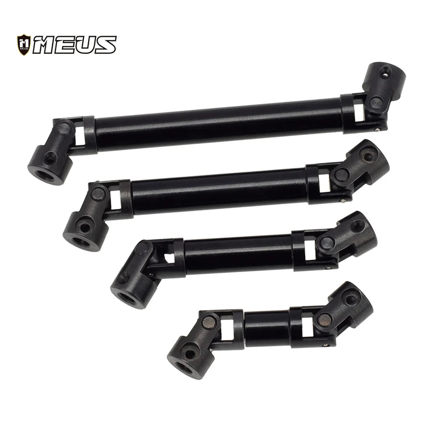 MEUS Racing Metal Front&Rear Drive Shaft for Axial 1/24 SCX24 90081 C10 Jeep Ford Bronco (Section B) - HeliDirect