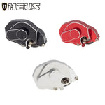 MEUS Racing RC Crawler Aluminum Transmission Gearbox, Assembled Transmission Case Complete Gearbox Upgrade Parts for 1/24 Axial SCX24 Deadbolt 90081 C10 Wrangler (Silver) - HeliDirect