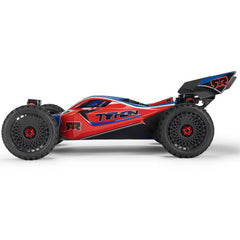 ARRMA 1/8 TYPHON MEGA 665 4X4 RTR Brushed Buggy - Red