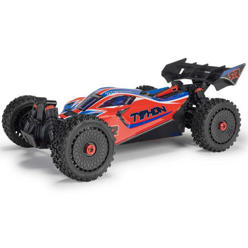 ARRMA 1/8 TYPHON MEGA 665 4X4 RTR Brushed Buggy - Red