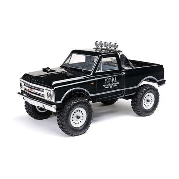 Axial 1/24 SCX24 1967 Chevrolet C10 4WD Brushed Truck RTR - Black