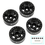 MEUS Racing 0.7-inch Beadlock Wheels Rims Deep-Dish Wheel for 1/30 Axial SCX30 1/32 Redcat Ascent-32
