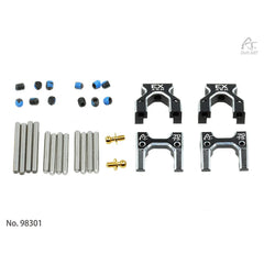 Drift ART New EX-Arm Alu 7075 Rear Arms - HeliDirect