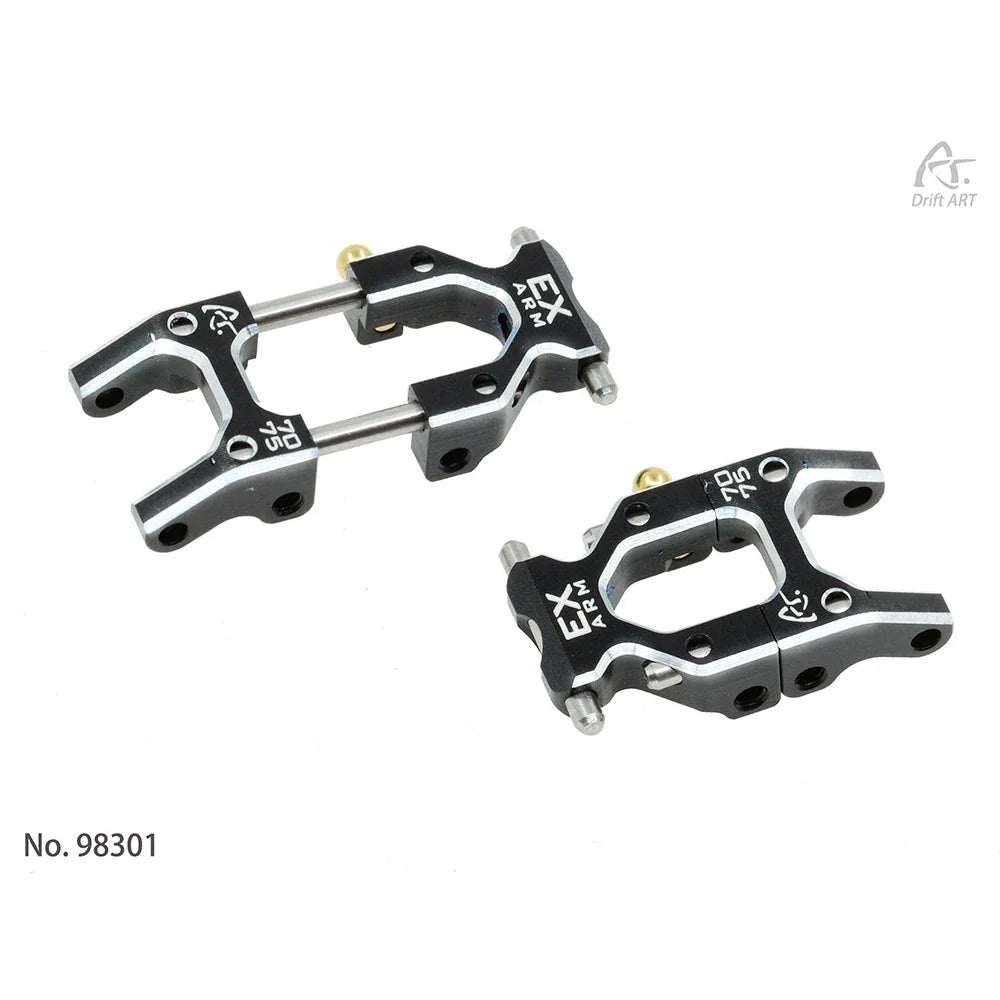 Drift ART New EX-Arm Alu 7075 Rear Arms - HeliDirect