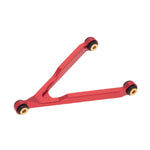 MEUS Racing CNC Aluminum High Clearance Chassis Links for 1/24 RC Crawler LWB 133.5mm Axial SCX24 AXI90081 Deadbolt AXI00004 B17 (Red) - HeliDirect