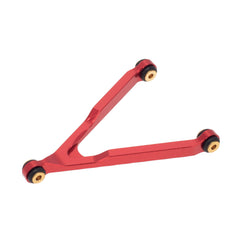 MEUS Racing CNC Aluminum High Clearance Chassis Links for 1/24 RC Crawler LWB 133.5mm Axial SCX24 AXI90081 Deadbolt AXI00004 B17 (Red) - HeliDirect