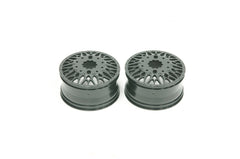 CD0608 KG1 Forged KD014 TRIDENT–D Wheels (FRONT, 40mm width, Black) 2 pcs - HeliDirect