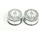 CD0641 KG1 Forged KD014 TRIDENT–D Wheels (FRONT, 40mm width, CHROME) 2 pcs - HeliDirect