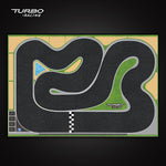 Turbo Racing 1:76 Racing Car track mat - Fast Layout - HeliDirect