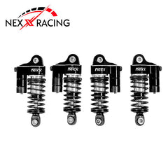Nexx Racing Reservoir Shocks (4pcs) for Losi 1/12 Nascar - Black