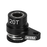 INJORA Aluminum Servo Saver Set for 1/16 Arrma Mojave Grom (20T for stock servo)