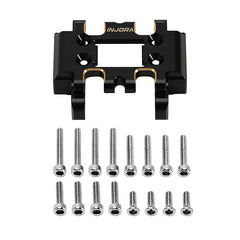 INJORA Black Brass Skid Plate for 1/32 Redcat Ascent-32
