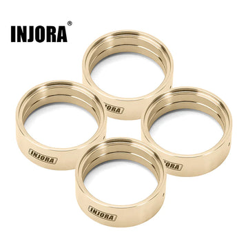 INJORA 27g/Pcs Brass Inner Rings For INJORA 1.3" Wheels - HeliDirect