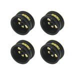 Brass 0.7" Wheel for SCX30 Cars Upgrade Parts (4pcs/set)
