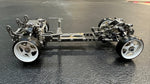 SUPER-G RTS RTS V0 1-24 RWD DRIFT CHASSIS KIT With AGFRC 1.4KG Micro Programmable Coreless Digital RC Servo