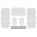 Meus Racing 5Pcs Stainless Steel Car Window Mesh Metal Window Mesh Protective Net For TRX4M Land rover Defender - HeliDirect