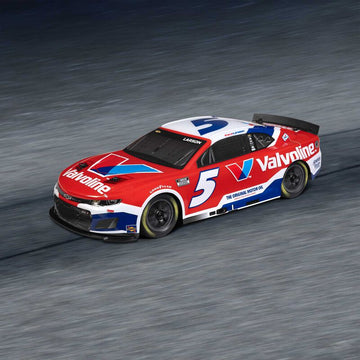 Losi 1/12 NASCAR RC Racecar Kyle Larson No. 5 Valvoline 2025 Chevrolet Camaro ZL1 2S AWD RTR Brushed On-Road (Battery & Charger Included)