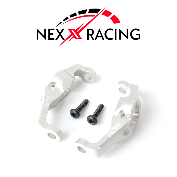 Nexx Racing Alu 7075 C-Hub Carrier For FMS Max Smasher & Power Wagon 1/24 (Silver) - HeliDirect