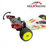 Nexx Racing Carbon Fiber Rear Wing Spoiler Upgrades Part for LOSI 1/24 Micro-B 2WD Buggy