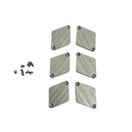 Nexx Racing Stainless steel Chassis weight plates For Lightweight Chassis RC28