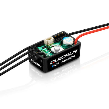 HobbyWing QUICRUN WP Mini24 ESC for 1/18 TRX4M, Juice Up, Ascent 18, Terranaut, univesal 1/18 & 1/24